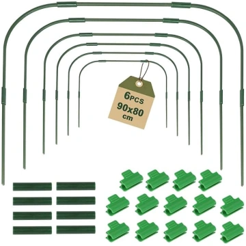 Polytunnel Augu aizsardzība siltumnīca ar fiksējoš