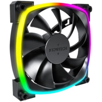 CASE FAN 120MM/AX120 PWM BLACK 3 IN 1 MONTECH AX12