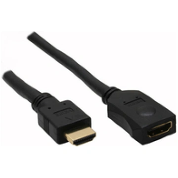 InLine HDMI - HDMI cable 5m black (17635G) ( 17635