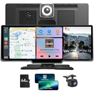 NEWFUN 2024 10,26 collu bezvadu Carplay Android pā