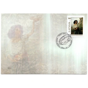 Latvian First Day Cover PDA