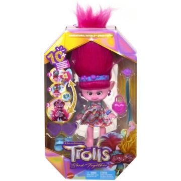 TROLLS modes lelle Poppy, HNF16 MATTEL TROLLS