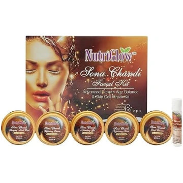 Nutriglow Sona Chandi sejas kopšanas komplekts ar