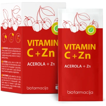 BIOFARMACIJA Vitamin C+Zn pulveris N14