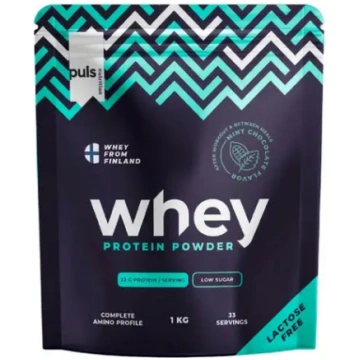 PULS WHEY powder (1 kg) lactose free - Mint Chocol