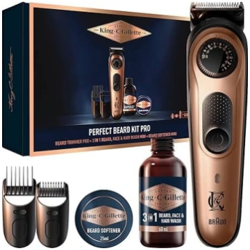 King C Gillette elektriskais bārdas trimmeris Pro 