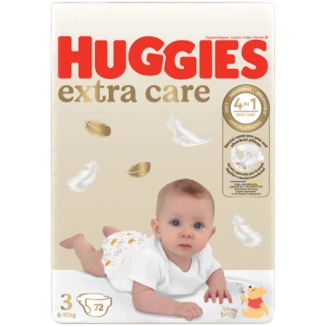 NONE Huggies Extra Care autiņbiksītes mazuļiem 3 6