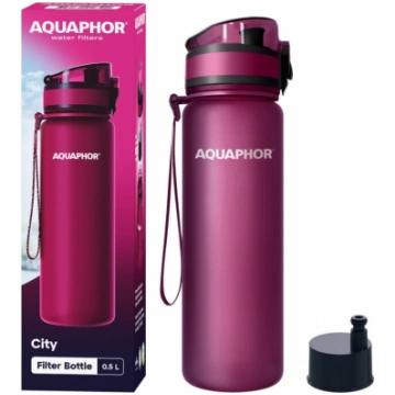 Ūdens filtra pudele 0,5L Aquaphor City