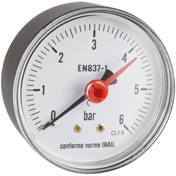 Manometrs ICMA 91263AB06, 63 mm, 1/4 collas – Ārēj