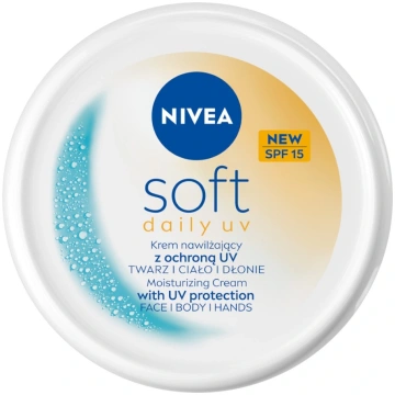 NIVEA_Soft Ikdienas mitrinošs krēms sejai, ķermeni