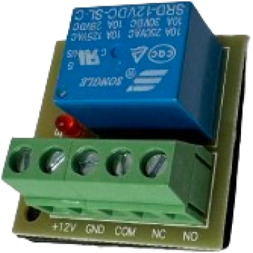 PCB-502 Relejs 10A/DC12V (NO/NC/COM) (011843)