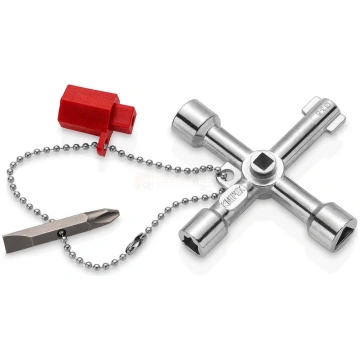 Knipex vadības skapja atslēga visiem standarta ska