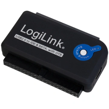 LogiLink USB 2.0/2,5+3,5"" IDE/SATA HDD OTB Adapte