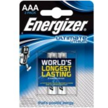 Energizer Ultimate Lithium AAA L92 2-pack Blister