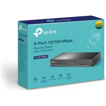 TP-LINK TL-SF1008LP network switch Unmanaged Fast 