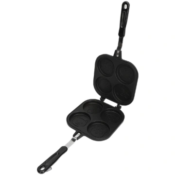 Double Sided Pancake Pan Anti Stick Coating Alumin