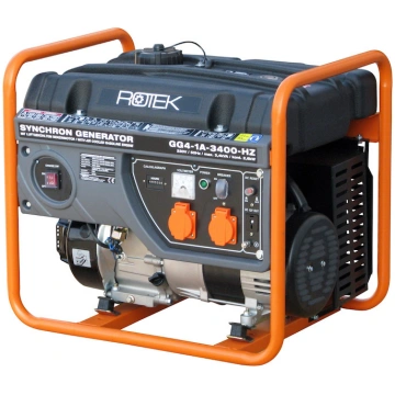 Benzīna strāvas ģenerators 230V 50Hz (1-fāzes), 3,