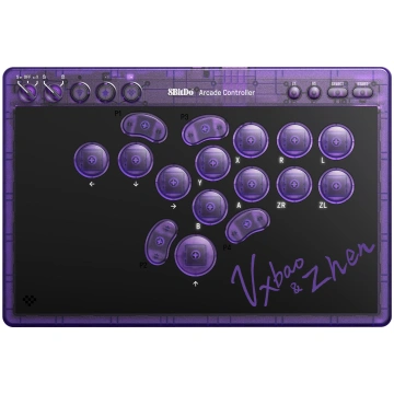 8Bitdo - Arcade Controller - Purple RET00917 (6922