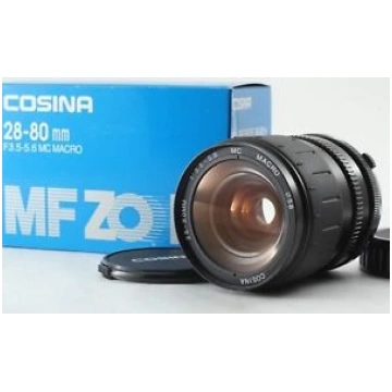 COSINA MF ZOOM MC 28-80 F.3,5-5,6 MACRO1:4-6 Garan