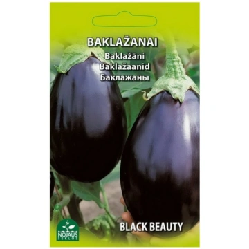Baklažāns BLACK BEAUTY 1g