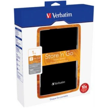 External hard drive, 1TB Verbatim / V53023