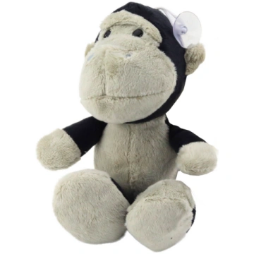Small Plush Mascot Cuddly Toy Monkey Suction Cup 1
