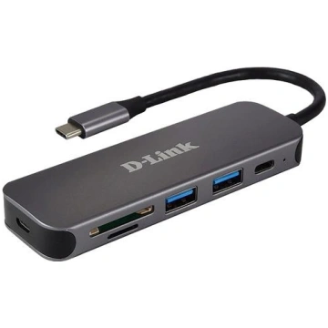 D-LINK DUB-2325 6-in-1 USB-C Hub with HDMI/USB-PD/