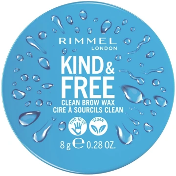 Rimmel London Kind y Free Clean Brow Wax 001-Clear