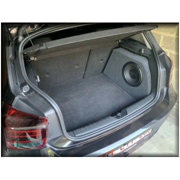 BMW 1 series (2011->) subwoofer box (stealth). BMW