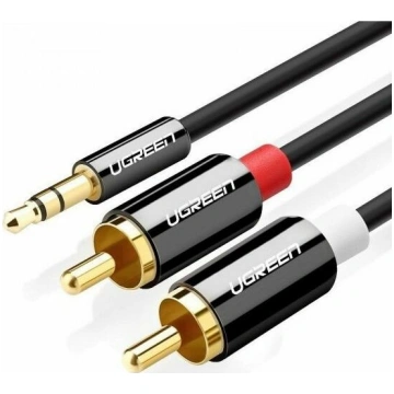 Kabel Ugreen Jack 3.5mm - RCA (Cinch) x2 1.5m (UGR