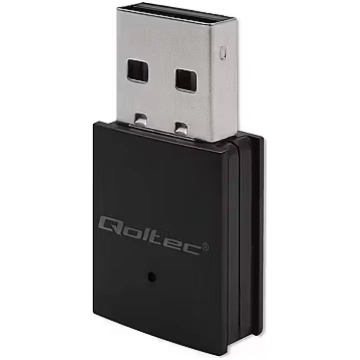 Qoltec USB Wi‑Fi adapter with Bluetooth 4.0 (600 M