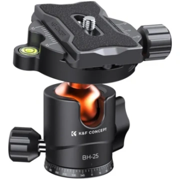 K&F Concept Camera Tripod Ball Head with 1/4 Inch