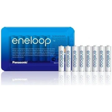 Panasonic Eneloop R03/AAA 750mAh, 8 Pcs, Sliding p