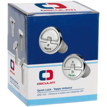Quick Lock Fuel deck filler 38 mm (20.366.04) Oscu