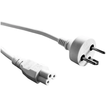 Roline Power Cable White 1.8 M Dk-Edb C5 Coupler 3