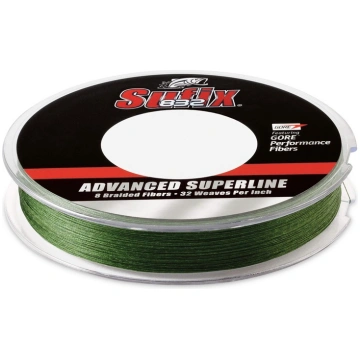 SUFIX 832 Braid Lo-Vis Green 120m 0,33mm 28,5kg – 