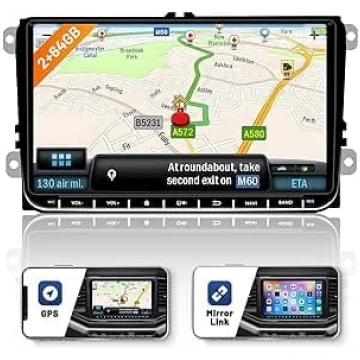 2 + 64 GB Android automašīnas radio priekš VW Golf