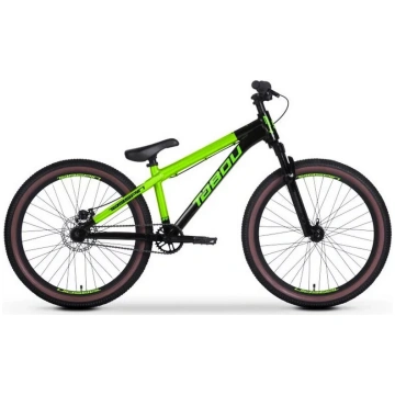 Velosipēds Tabou Tabspin JR 24", melns/zaļš