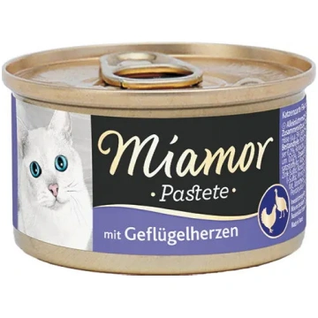 Mitrā kaķu barība Miamor 85 g — pieaugušiem, vista