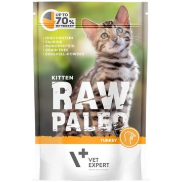 Raw Paleo konservi kaķēniem ar tītara un saulespuķ