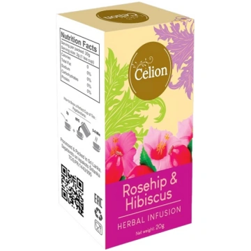 Ceilonas bezkofeīna tēja “Mežrozīte un Hibisks” 20