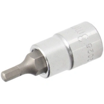 Muciņa HEX 1/4" 3 mm HANS
