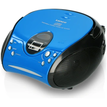 Lenco CD magnetola, zila/melna (SCD-24 Blue/Black)