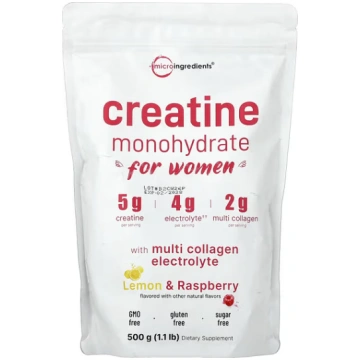 Micro Ingredients, Creatine Monohydrate For Women,