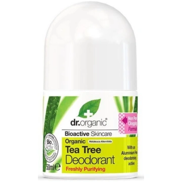 Dezodorants sievietēm Dr. Organic Tea Tree, 50 ml