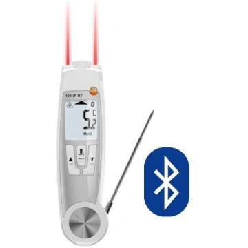 Testo 104-IR BT ūdensizturīgs pārtikas Bluetooth i