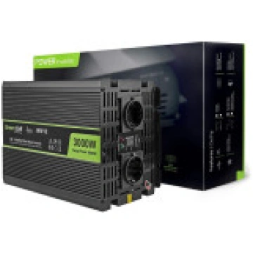 Green Cell pārveidotājs 12V/220V 3000W/6000W (INV1