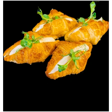 Mini krausāns ar kausēto sieru