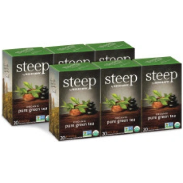 Steep By Bigelow: Organic Pure Green Smooth Decaff
