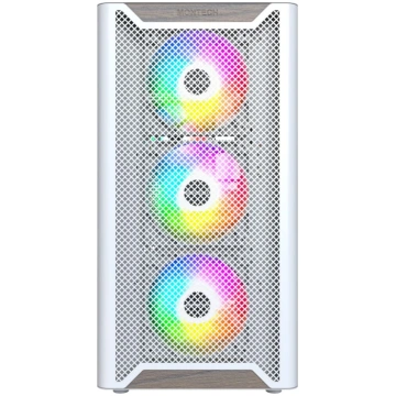PC Case Montech XR, Midi-Tower, ATX, ARGB, White